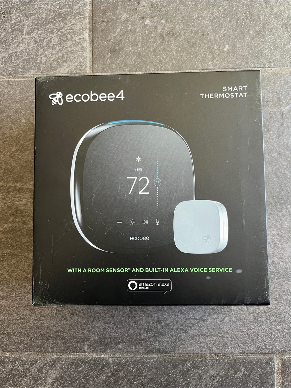 New Ecobee 4 smart thermostat